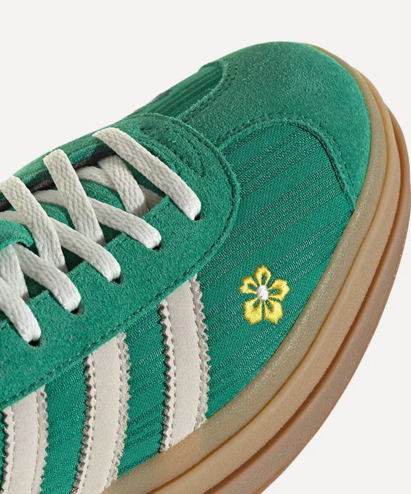 adidas Gazelle Bold x Liberty London – Green – Green – view 2