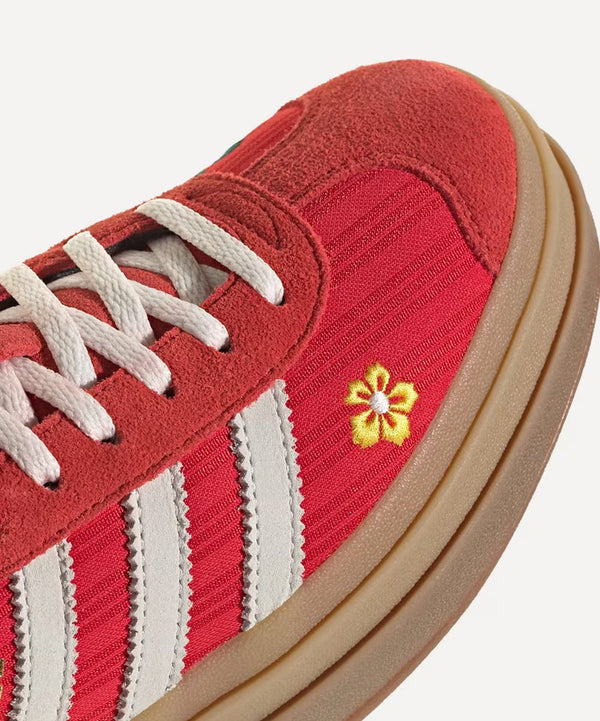 adidas Gazelle Bold x Liberty London – Red – Red – view 2