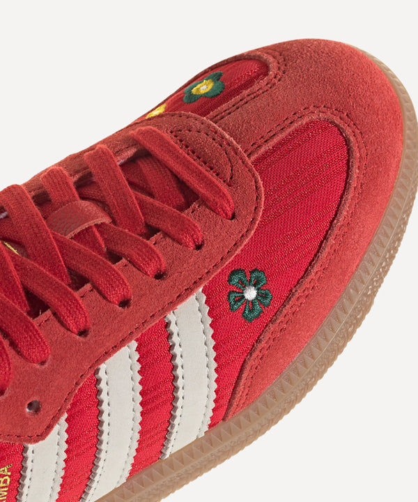 adidas Samba OG x Liberty London – Red – Red – view 2