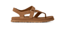 UGG GoldenGaze Toe Post Sandal in Chestnut