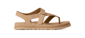 UGG GoldenGaze Toe Post Sandal in Sand