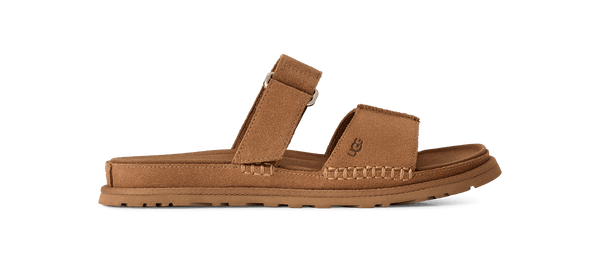 UGG GoldenGaze Slide in Chestnut
